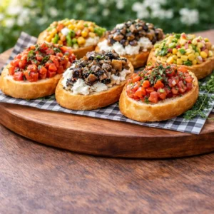 bruschetta platter catering appetiser