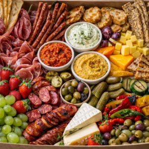 premium charcuterie platter catering grazing board