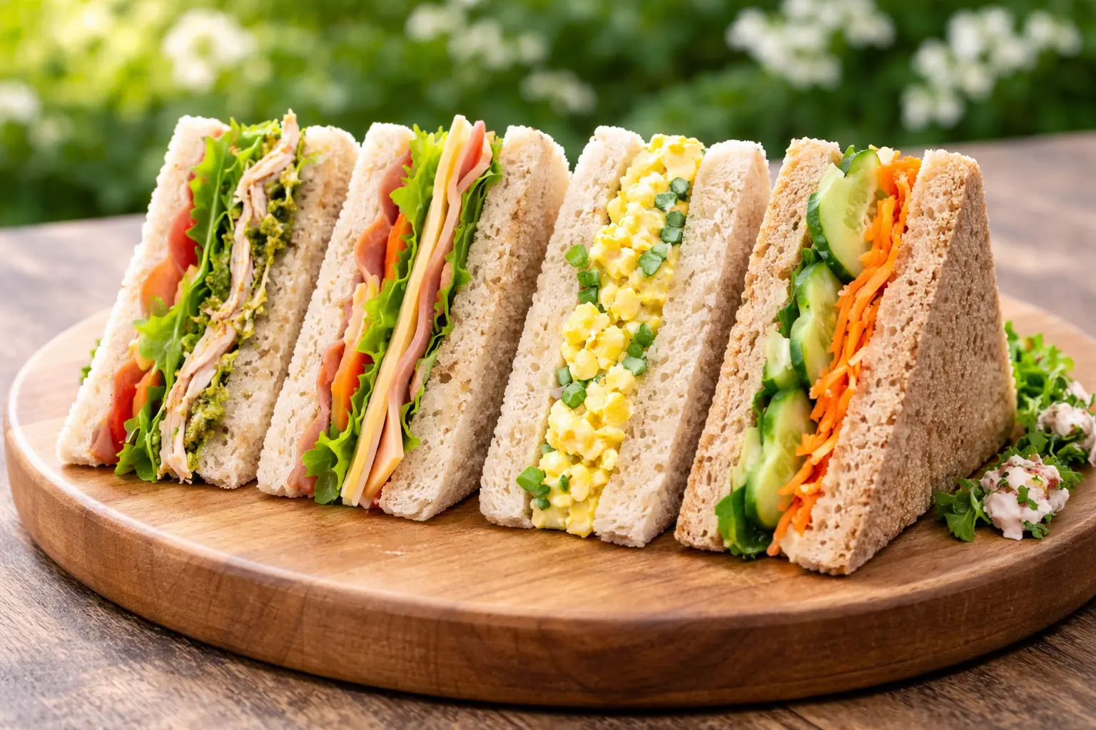 assorted sandwich platter catering sandwiches